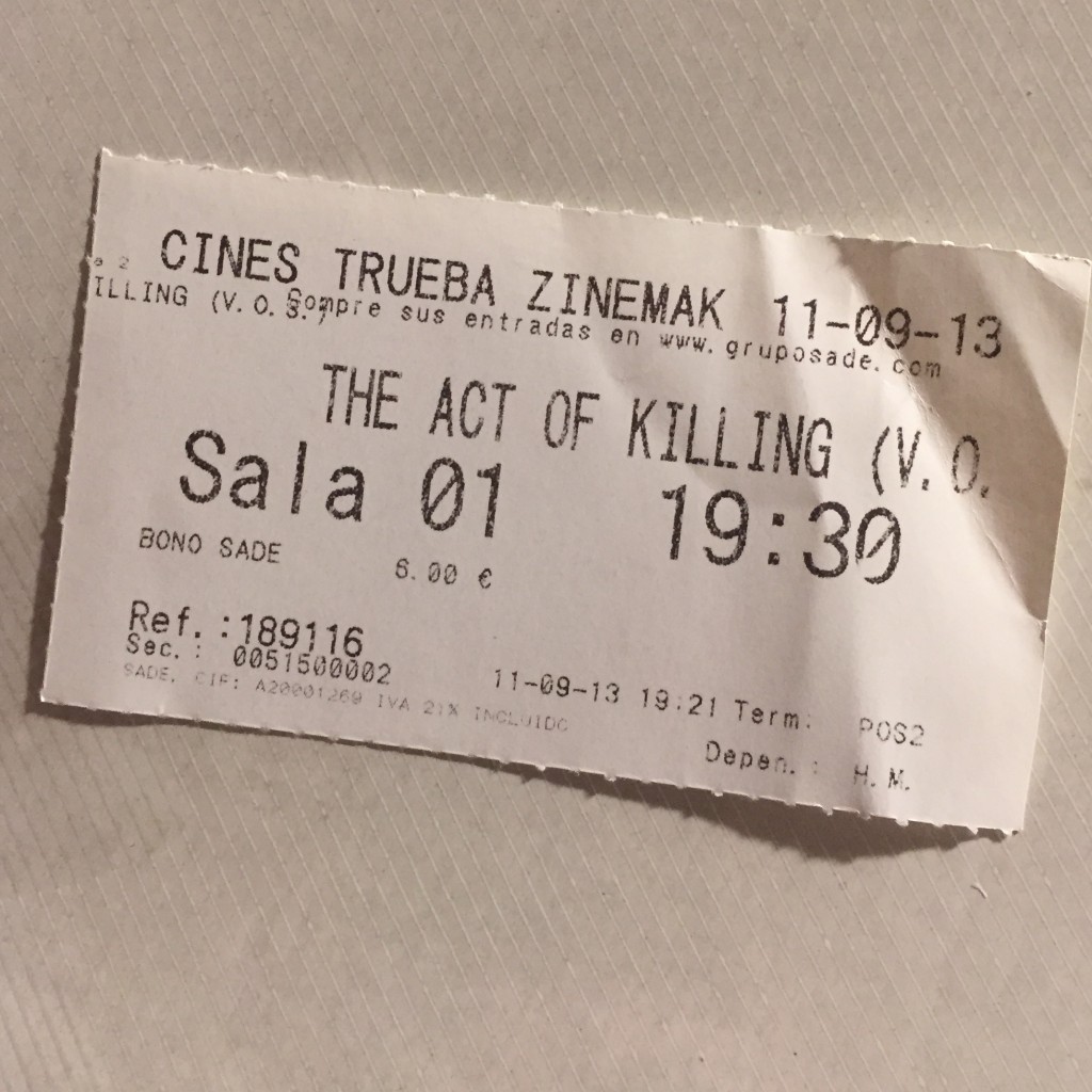 2013 THE ACT OF KILLING