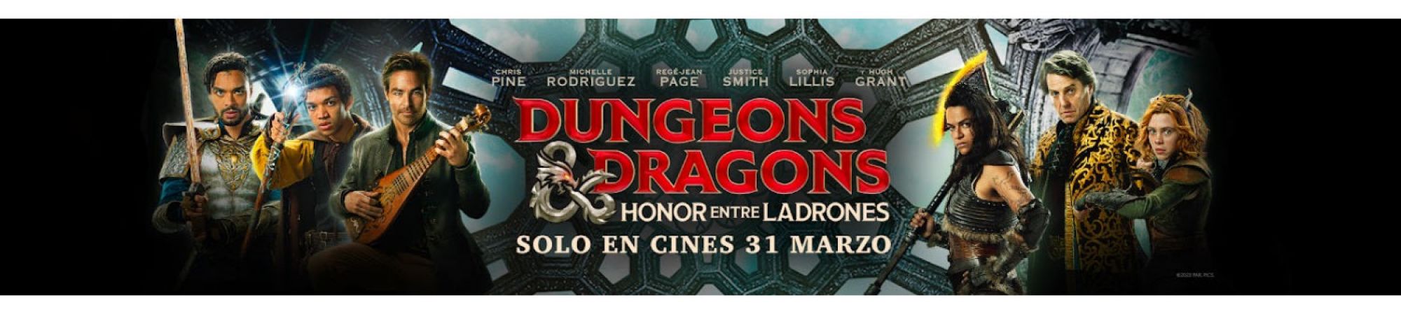 DUNGEONS & DRAGONS Honor Entre Ladrones (Banner Superior)