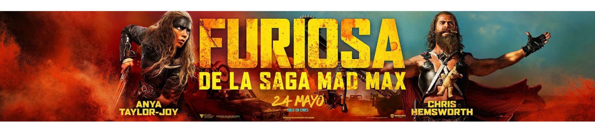 FURIOSA De La Saga Mad Max (Banner Superior)