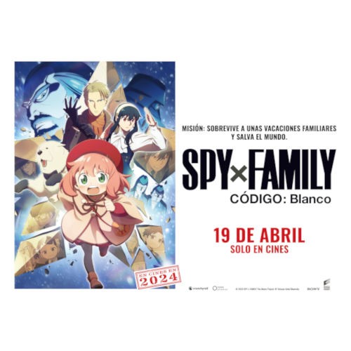 SPY X FAMILY Código: Blanco (estreno en cines San Sebastián - Donostia)