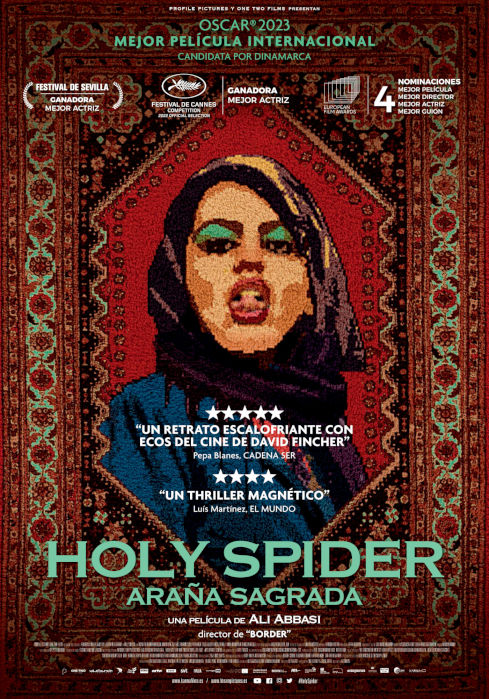 HOLY SPIDER: Araña sagrada