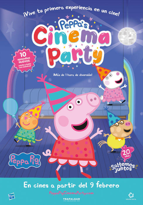 Peppa's cinema party